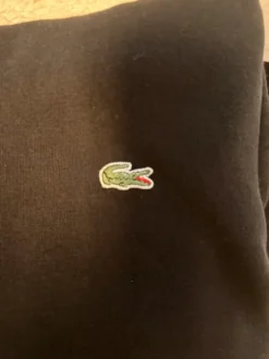 Lacoste Zipper in schwarz