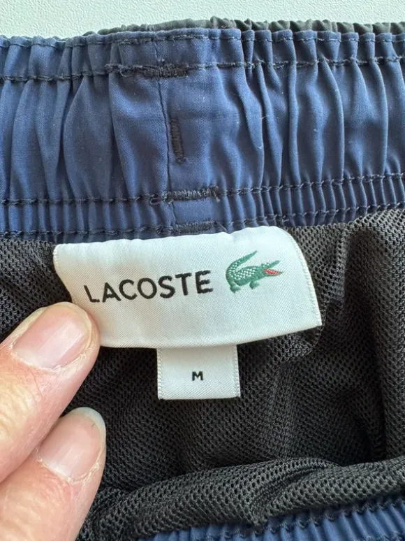 Lacoste, zwarte zwemshort
