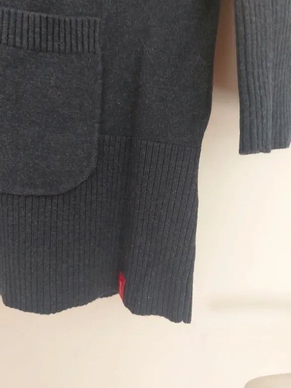 Lange Strickjacke, Cardigan