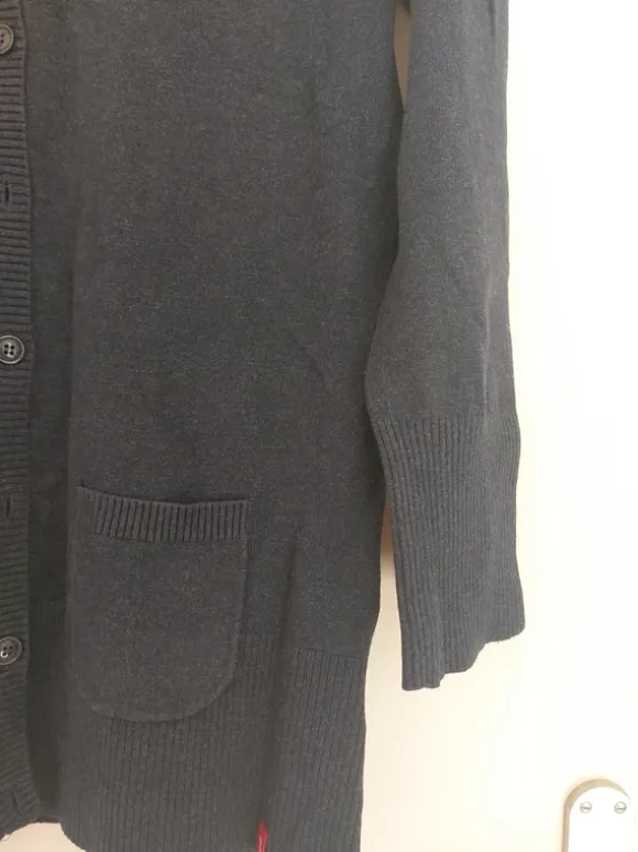 Lange Strickjacke, Cardigan