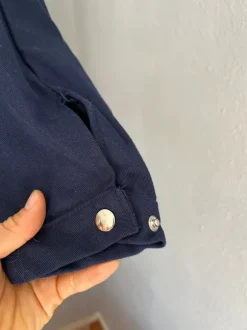 Langärmeliger Blaumann
