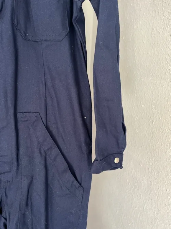 Langärmeliger Blaumann