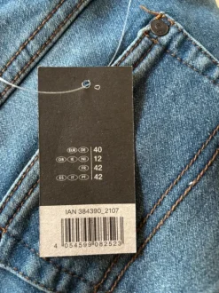 Latzhose | Jeans | Esmara | Umstandshose | Blau | Gr. 40