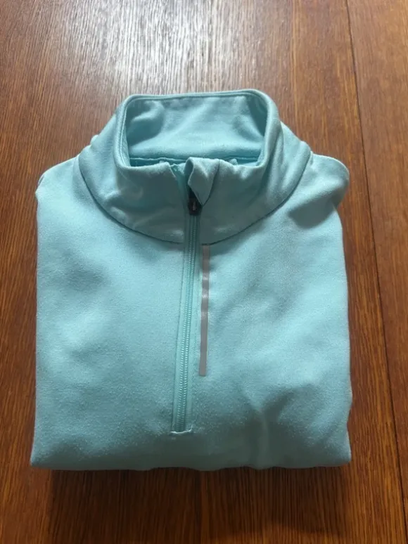 Laufshirt Unterziehshirt Decathlon langarm Größe 36 helltürkis