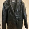 Leder Blazer