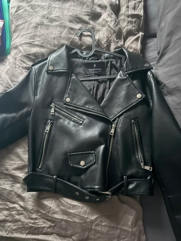Lederjacke
