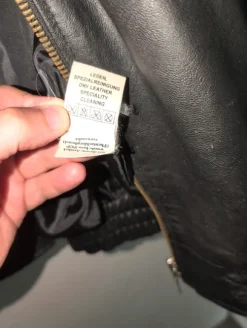 Lederjacke schwarz Itallo Gr. 52 neuwertig