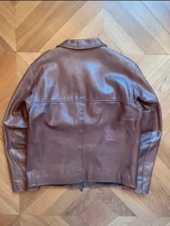 Lederjacke Vintage braun M