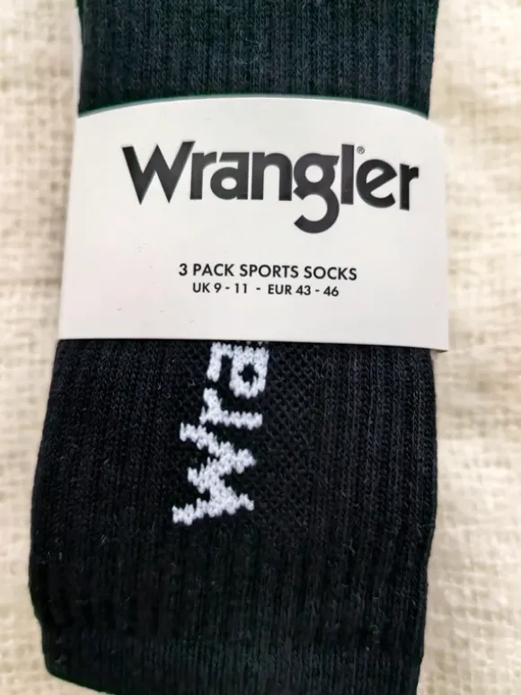 Lee Crew Socken Herren Socken mit Logo Sport Socken Gr 40-45 3er Packung in 3 Farben Neu