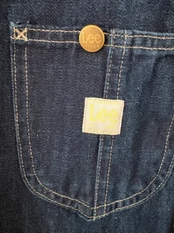 Lee x H&M Denim Chore Coat Overshirt Navy