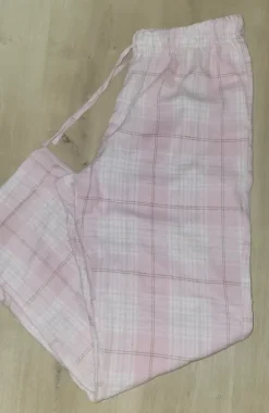 Leggings Pyjama Hose rosa L