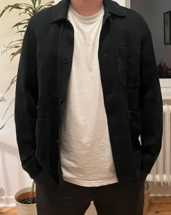 Leinen Jacke