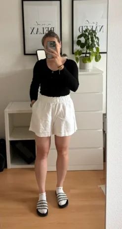 Leinen Shorts