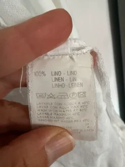 Leinenbluse 3/4 Arm von 120% lino Gr.S