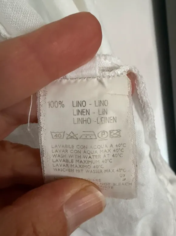 Leinenbluse 3/4 Arm von 120% lino Gr.S
