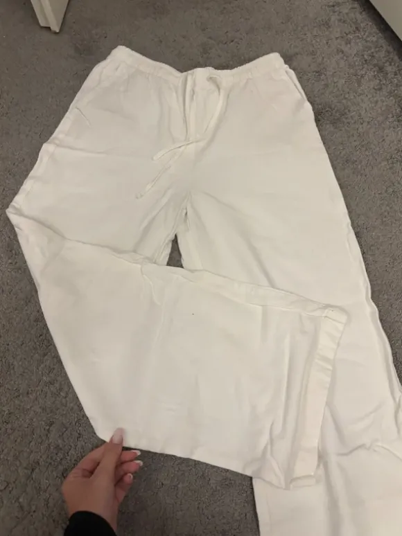Leinenhose weiß
