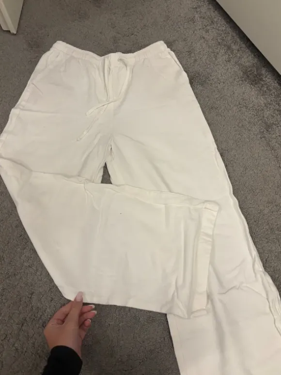 Leinenhose weiß