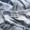 Leinhose gestreift