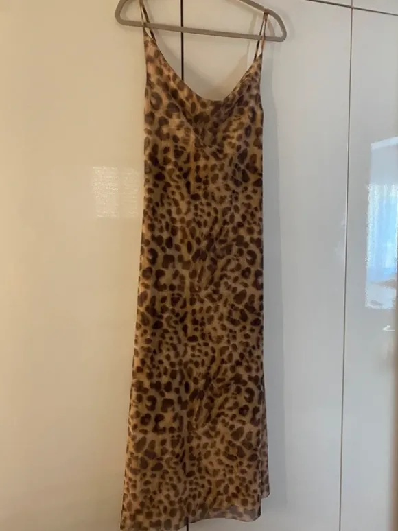 Leopard Kleid Maxikleid