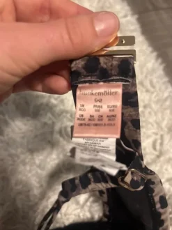 Leoparden Bikini, Oberteil Animal