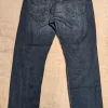 Levi's 505 Men's Regular Fit Straight Leg Jeans Size 38x32 – Dark Wash Classic Denim