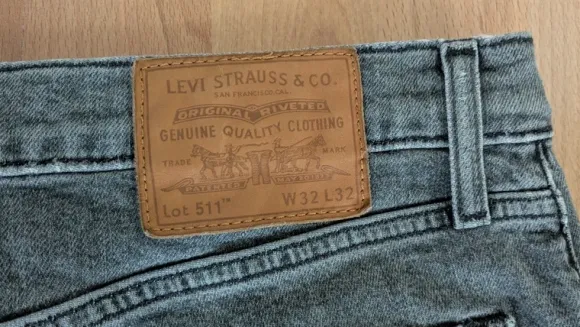Levi's 511 Slim grau - 33x32