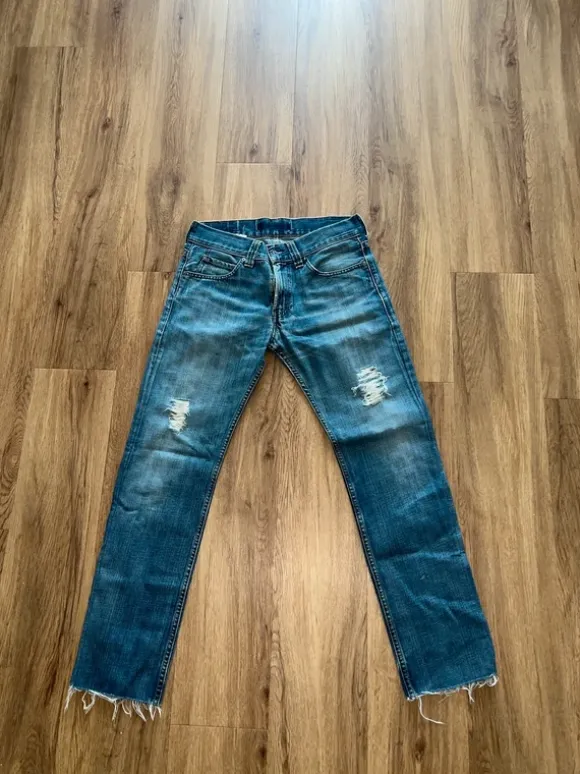 Levi's 506 Vintage Jeans Streetwear Rare Fade Anni 2000 Y2K P602