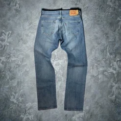 Levi’s 501 Vintage Jeans W32 L32 Blue Denim Baggy Straight Y2K