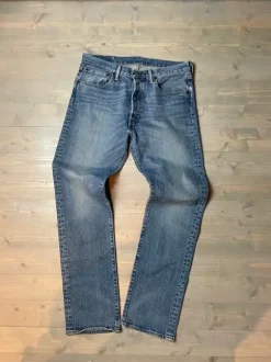 Levi’s 501 Vintage Jeans W32 L32 Blue Denim Baggy Straight Y2K