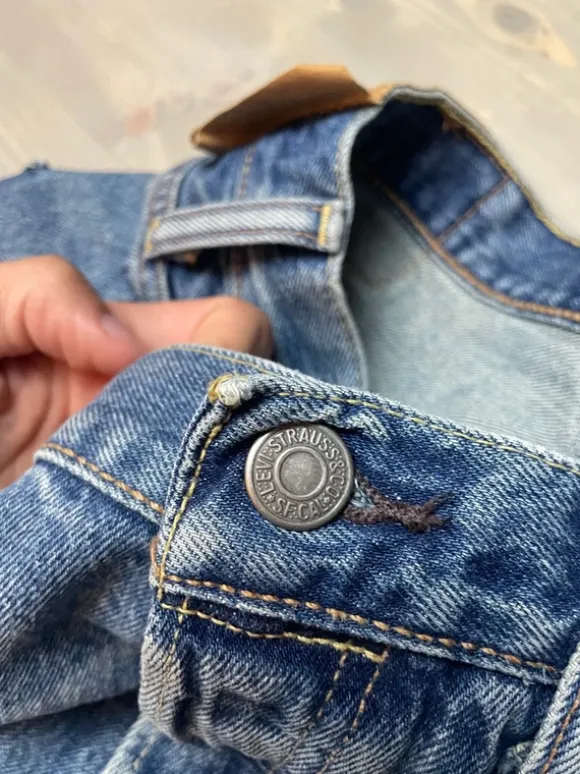 Levi’s 501 Vintage Jeans W32 L32 Blue Denim Baggy Straight Y2K