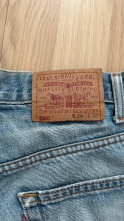 Levis 560 Vintage Jeans W34L32