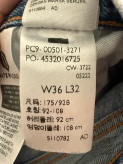 Levis 501 W36 L32