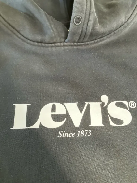 Levis Kapuzenpullover, XXL, schwarz
