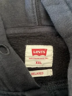 Levis Kapuzenpullover, XXL, schwarz