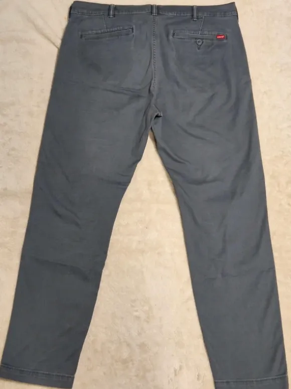 Levi's XX Chino Standard Taper Men's Pants Size 38x32 – Slate Grey Tapered Chinos