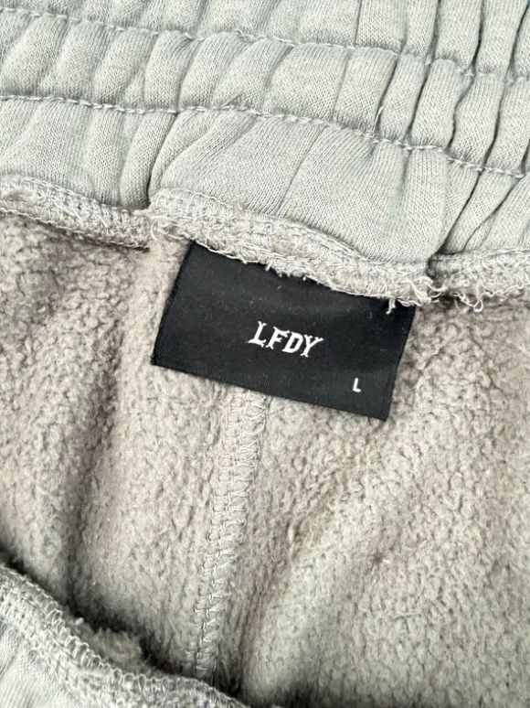 LFDY Shorts Beige/Sage Oversized Heavyweight Größe L