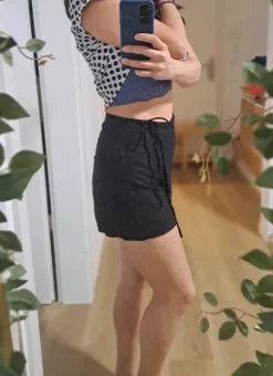Linen Blend Skort - Gr. 38