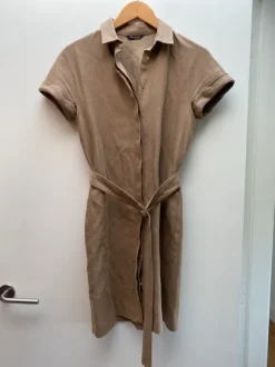 Linnen jurk Massimo Dutti