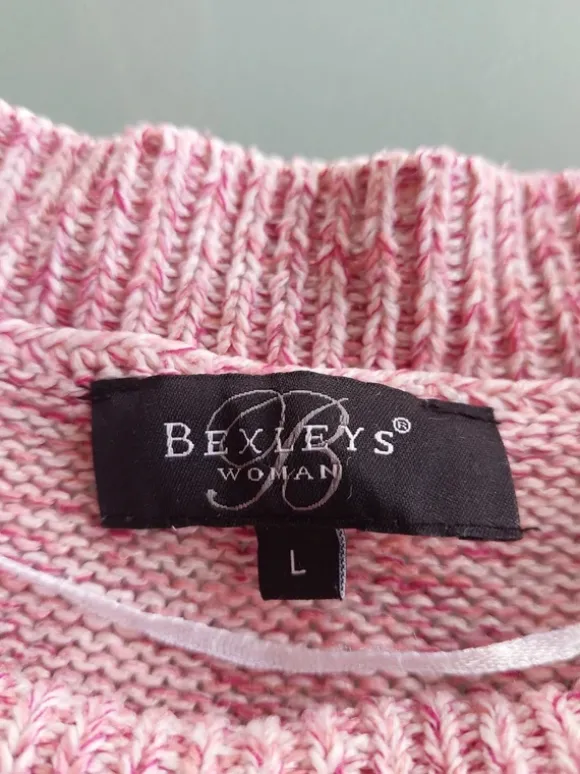 Lässiger dünner Strickpullover Gr.L von Bexleys