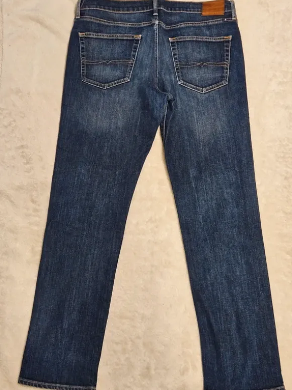 Lucky Brand Men's Straight Leg Dark Wash Jeans Size 36x34 – 1990 Los Angeles Premium Denim