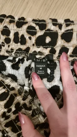 Luftige Leoparden Shorts größe M