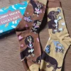 Lustige Socken in Geschenkbox NEU Dackel