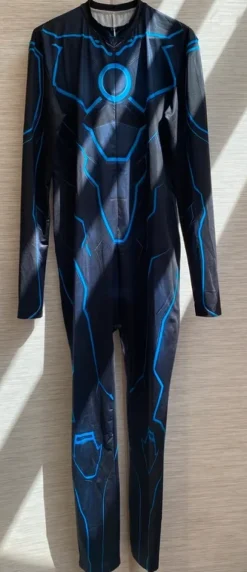 Lycra Cyber Roboter Catsuit Mann