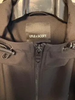 Lyle & Scott Jacke Schwarz Größe L