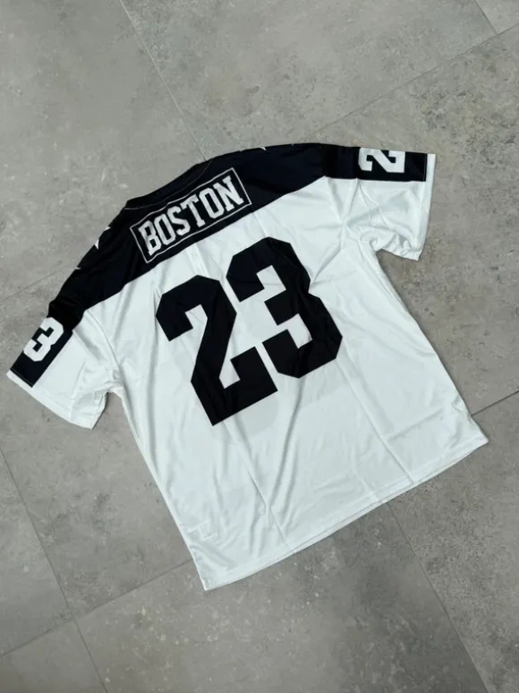 maillot / t-shirt blanc et noir n23