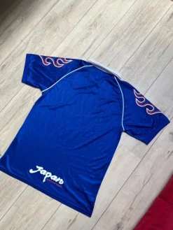 Maillot Japon vintage bleu taille L