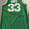 Maillot nba celtics larry bird 33 vert sans manches taille l