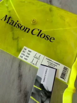 Maison Close 75D Corps a Corps Bh Neon gelb Neu