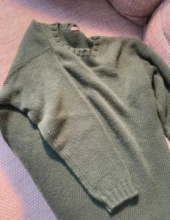 Malo / grüner Cashmere Wolle / 56