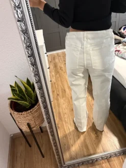 Mama Jeans Weiß